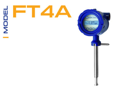 The Fox Thermal Model FT4A is equipped with the Gas-SelectX® feature, making it ideal for vent gas flow measurement.

