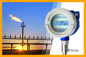 Fox Thermal Flow Meters for Flare Applications
