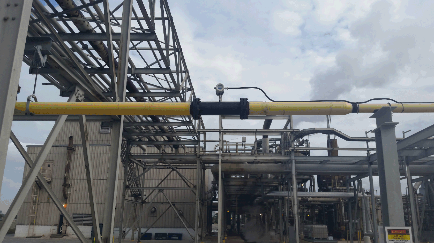 Natural gas flow meter