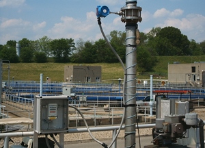 Off-Gas Flow at a Wastewater Treatment Plant