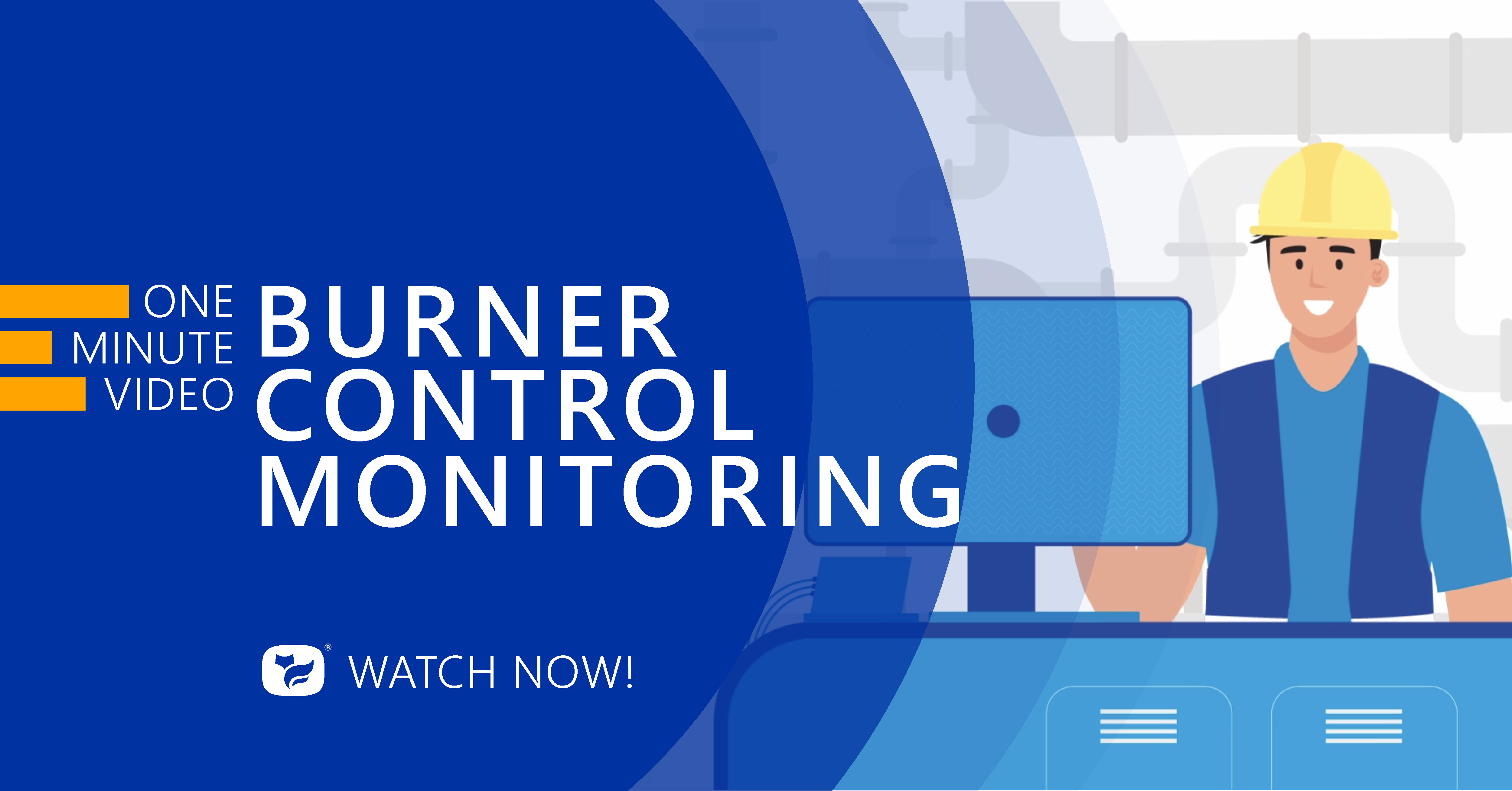 one minute video about burner control with Fox Thermal flow meters