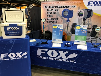 Fox Booth at the Bakken Oil Product & Service Show 2017