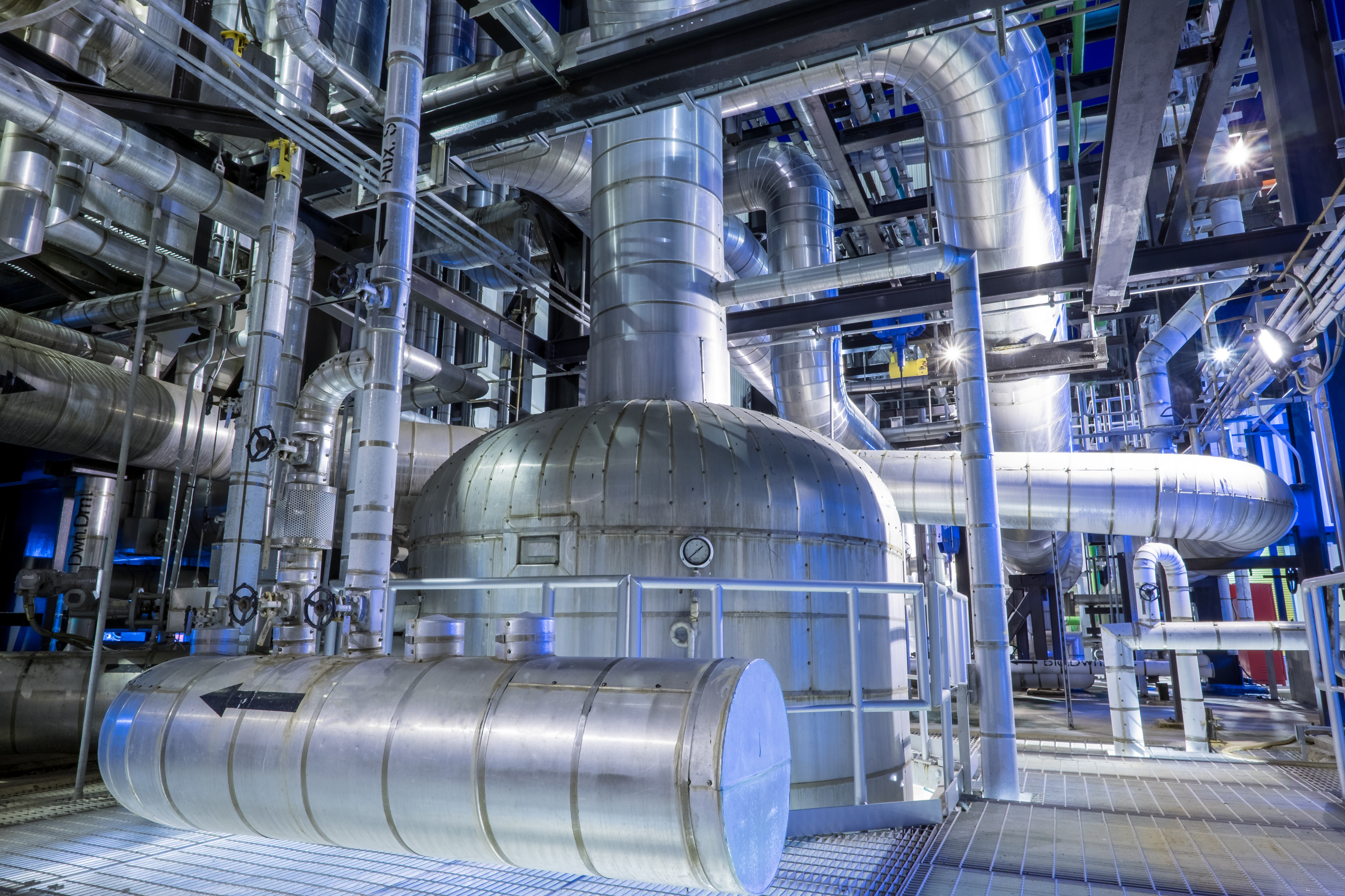 Piping Boiler In Power Plant