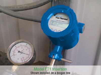 Fox Thermal Model FT1 Flow Meter