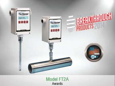 Fox Thermal Model FT2A Flow Meter