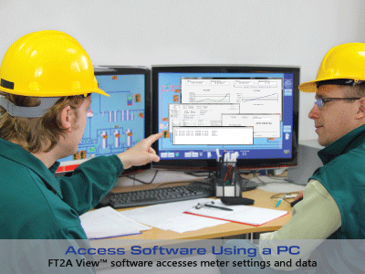 Fox Thermal Model FT2A Flow Meter Control Room