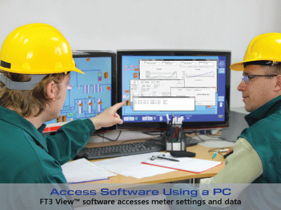 Fox Thermal Model FT3 Flow Meter Control Room