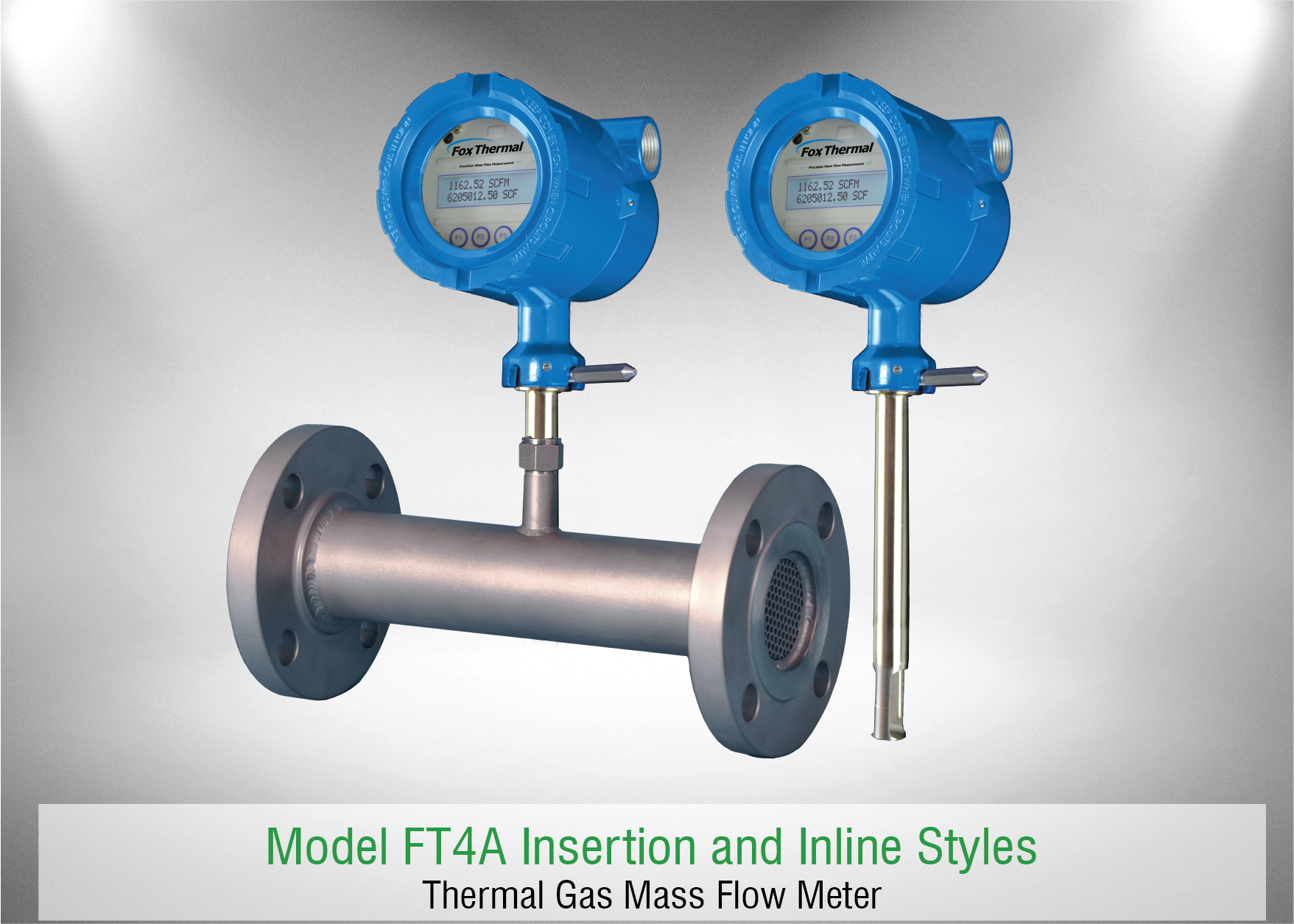Fox Thermal Model FT4A Flow Meter